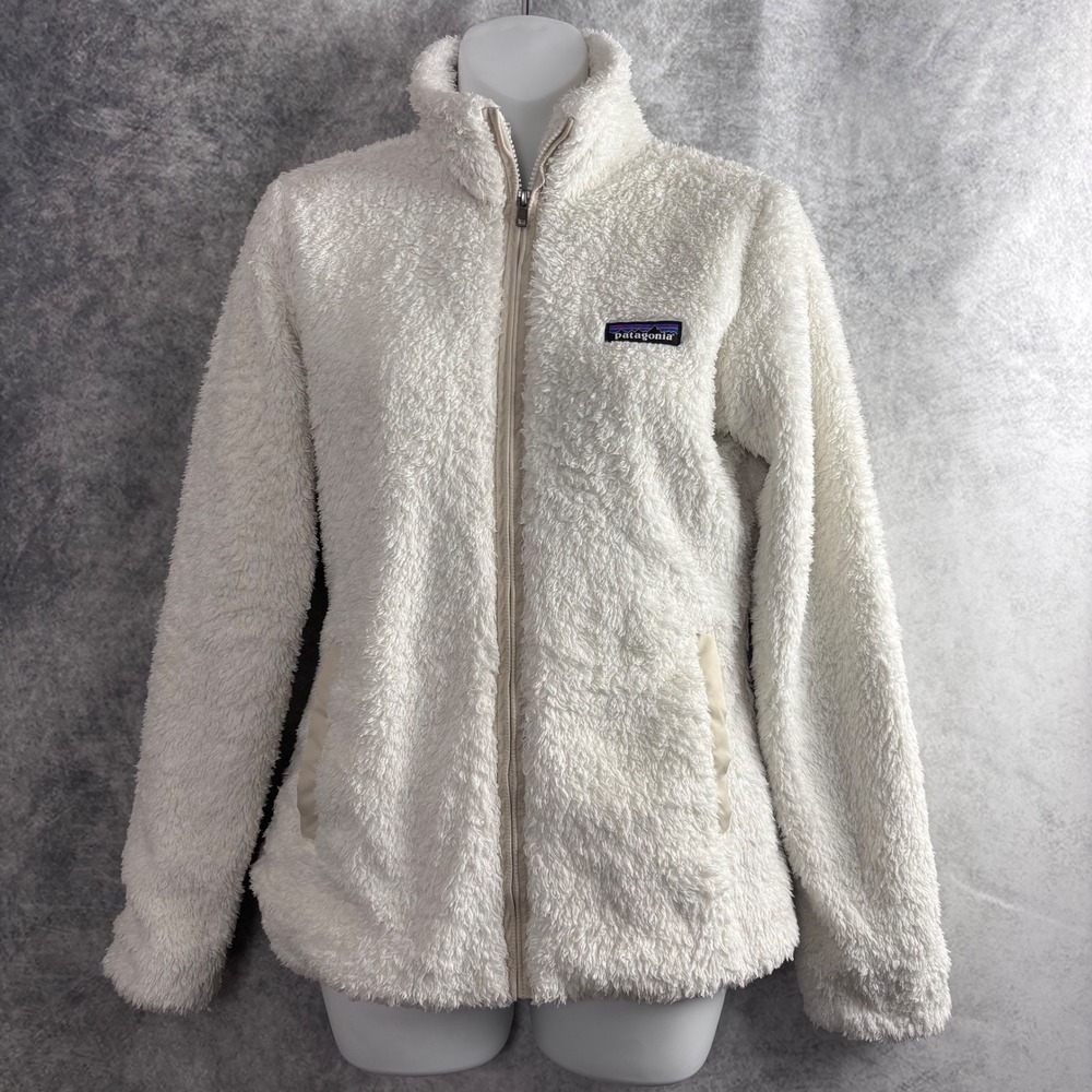 Patagonia Women's Los Gatos Full Zip Jacket in Birch‎ White Size Small